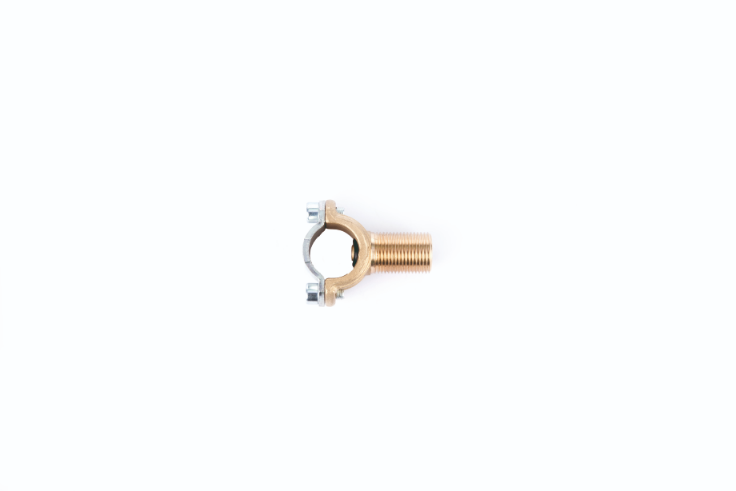 SUPORT ABRAÇADORA P/TUB 1/2"-1/4"H X3/8"M 38MM